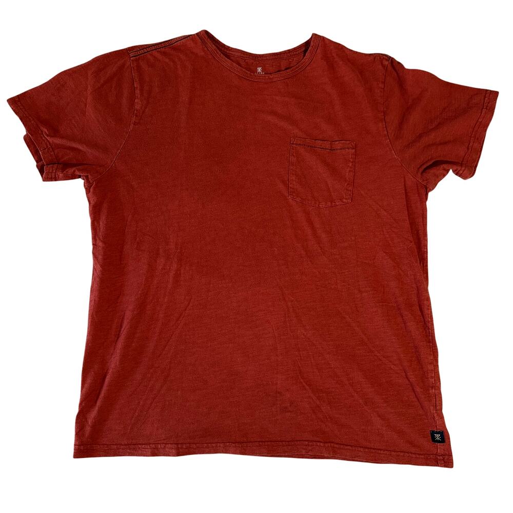 Roark Well Worn Organic T-Shirt - Men's XL - Burnt Orange